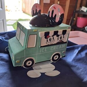 Disney store ice-cream truck cookie jar